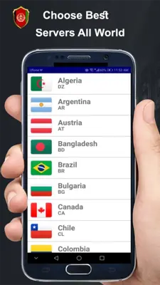 Afghan VPN Free android App screenshot 1