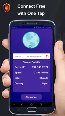 Afghan VPN Free android App screenshot 2